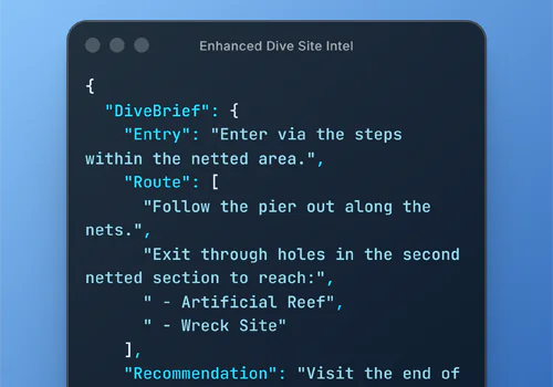 Dive Site Intel